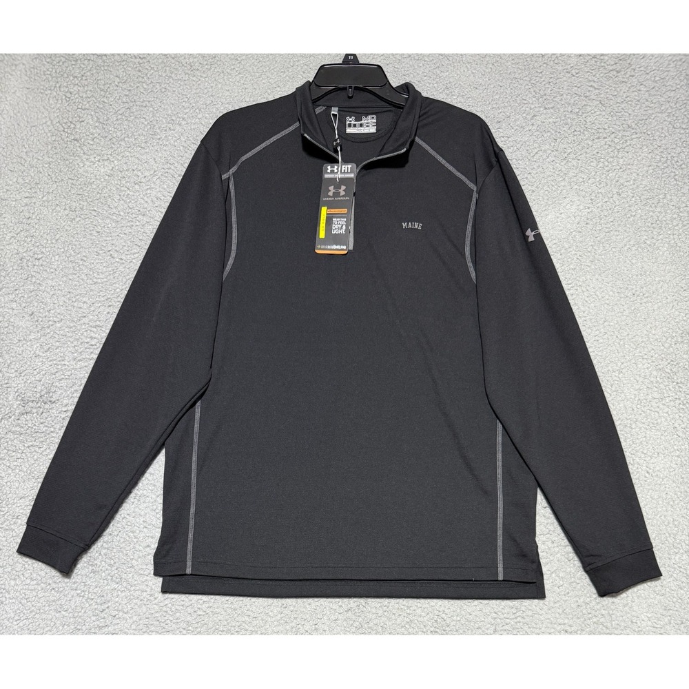 NEW Under Armour Golf All Season Gear 1/4 Zip Pullover oversized shirt Mens M